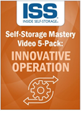 Self-Storage Mastery Video 5-Pack: Innovative Operation
